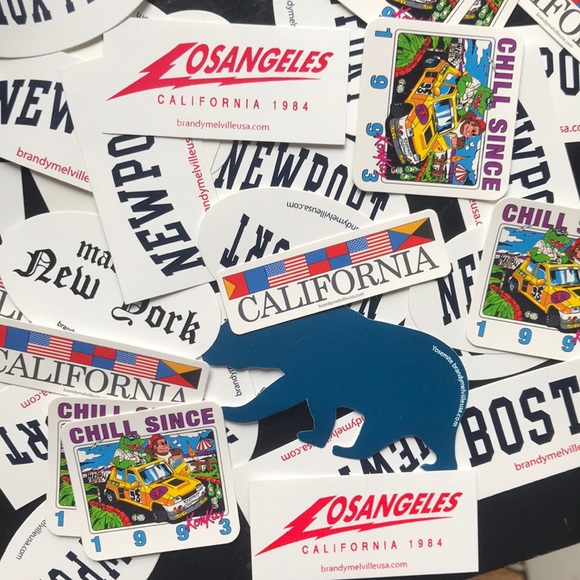 Brandy Melville Other - Random bundle of 50 brandy Melville stickers